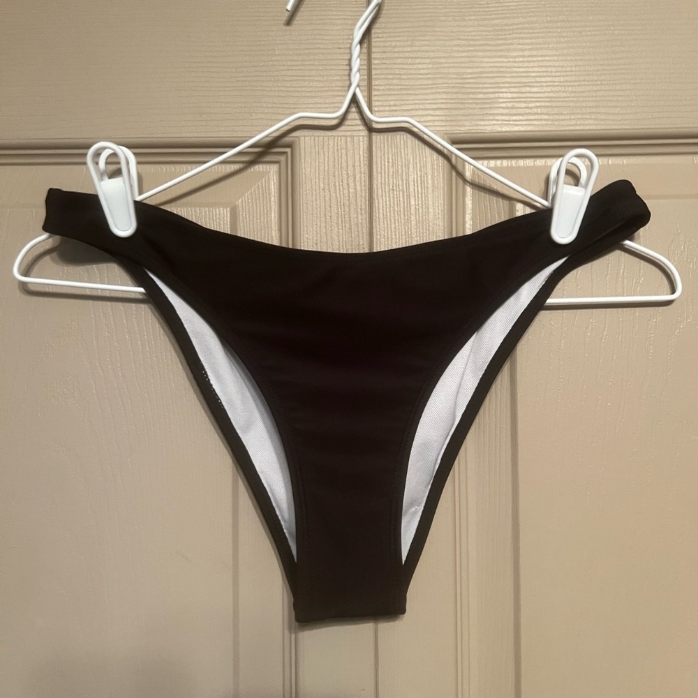 Women's Black Swim Bottom